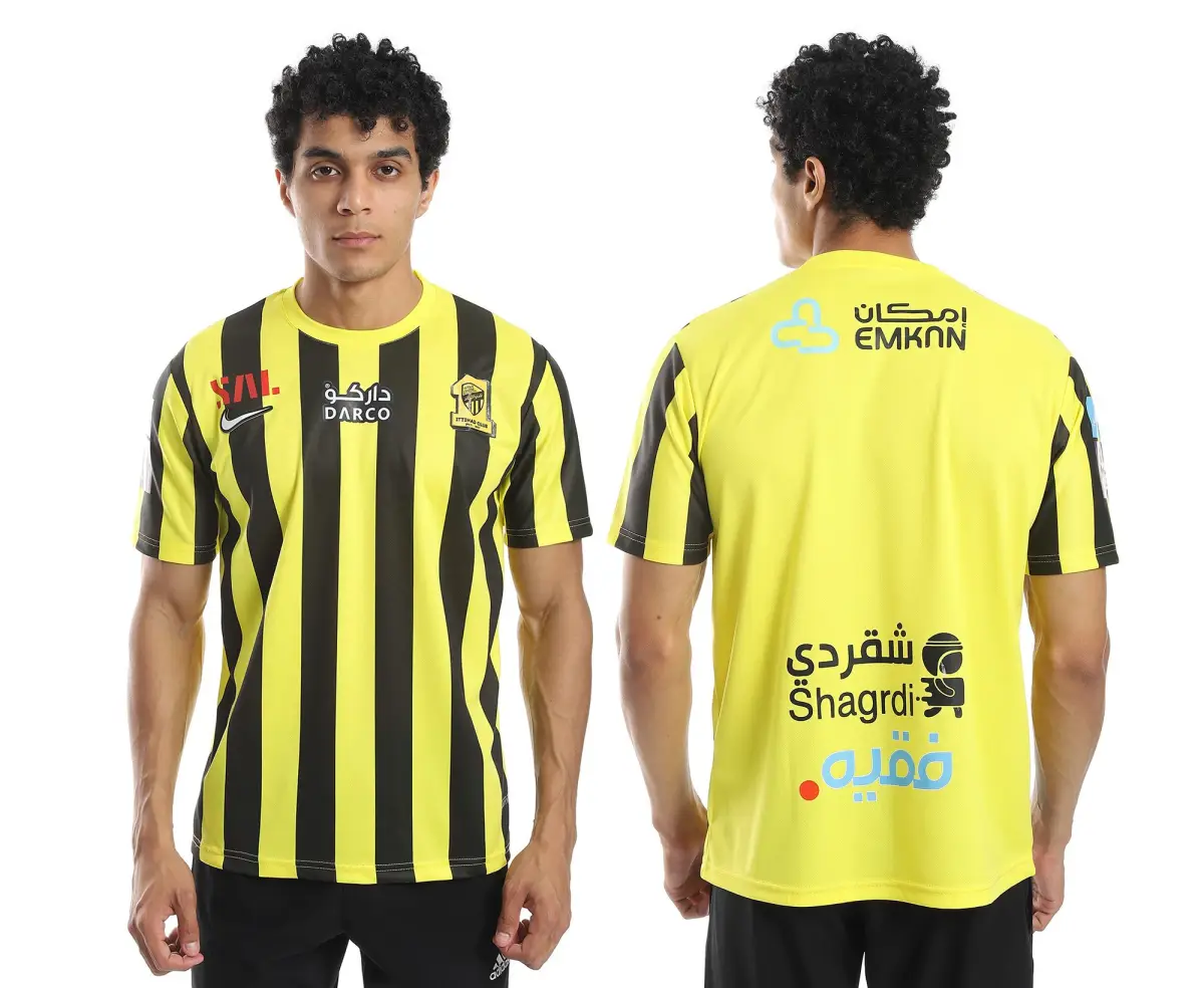 قميص اتحاد جدة الأساسي 2022/23